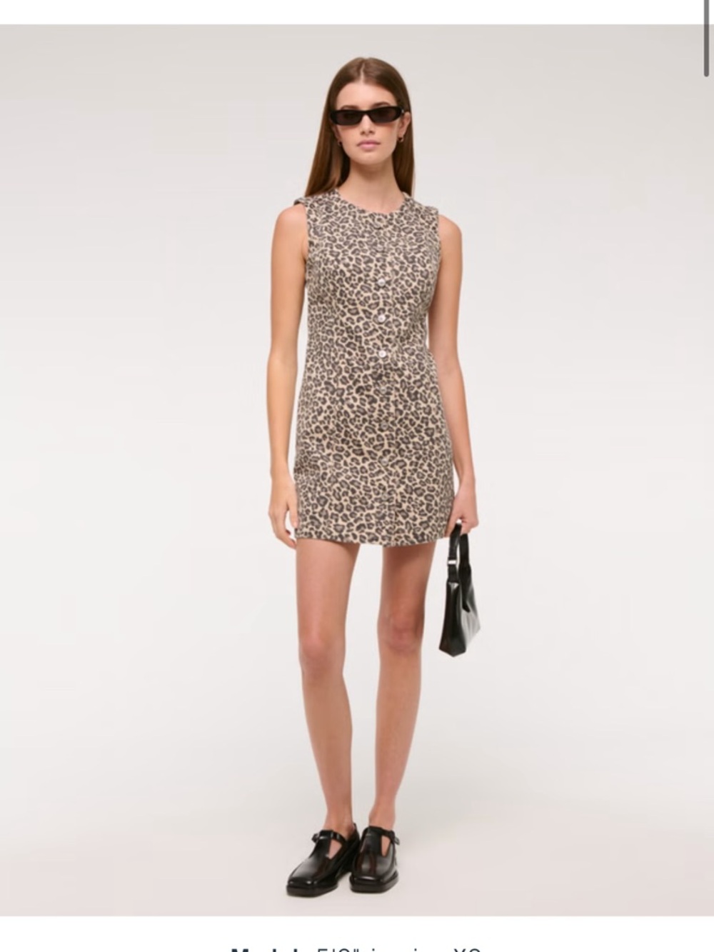 Abercrombie Mara High-Neck Vest Mini Dress